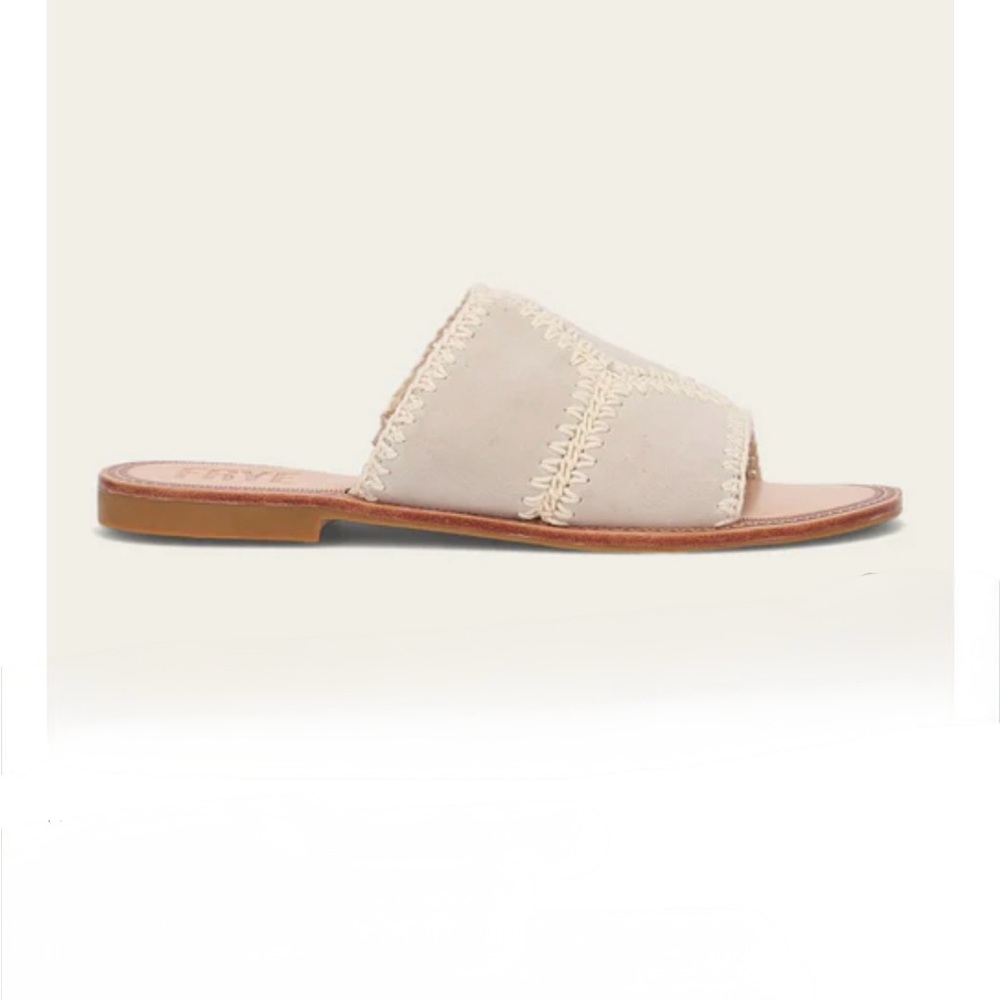 Frye Ava Crochet Slide - 6.5